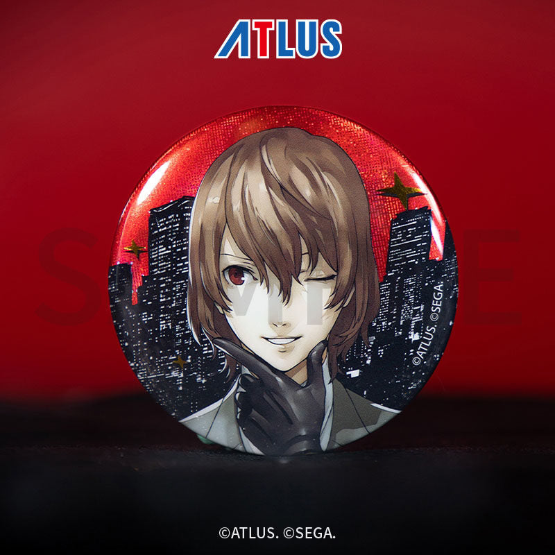 Persona 5 Royal Type B Akechi badge close-up