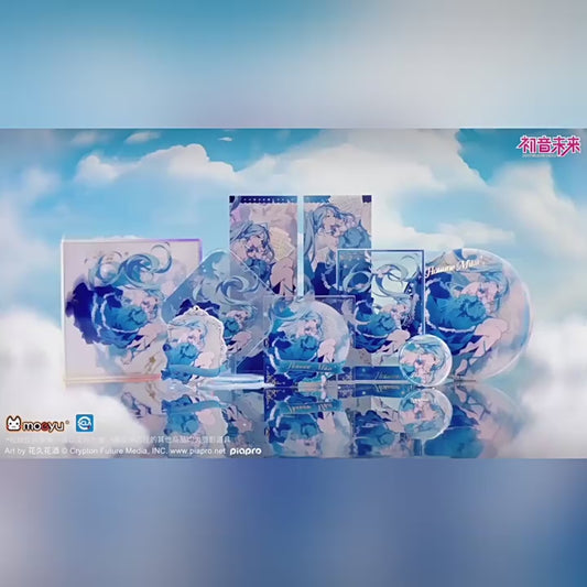 Hatsune Miku Dreamscape Transparent Acrylic Art Card Official