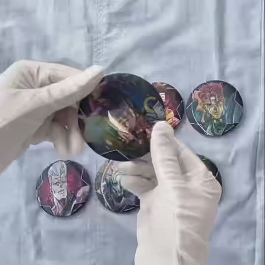 JOJO's Bizarre Adventure: Stardust Crusaders Lenticular Can Badge Collection