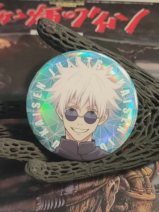 Jujutsu Kaisen Season 2 Holographic Can Badge