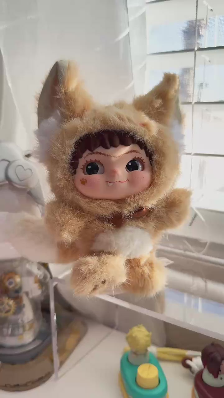 Letsvan Wakuku Blind Box Plush Toys - Fox & Bunny Trick Or Treat