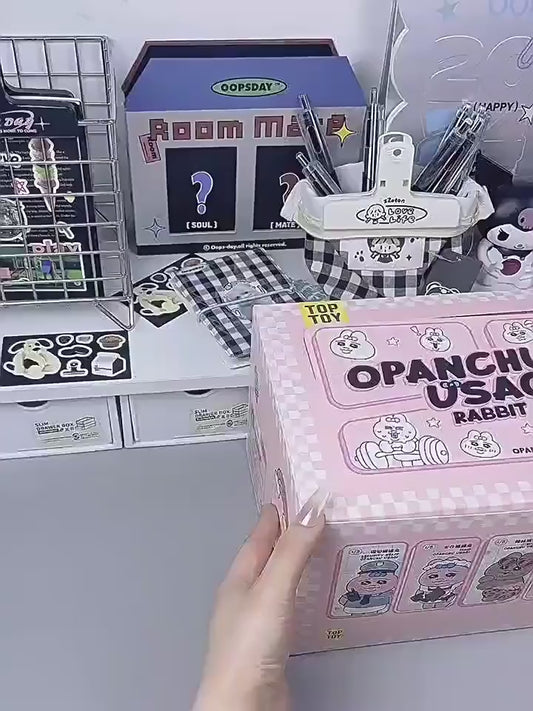 TOPTOY Opanchu Usagi Rabbit Life Plush Pendant Blind Box (Single/Set of 8)