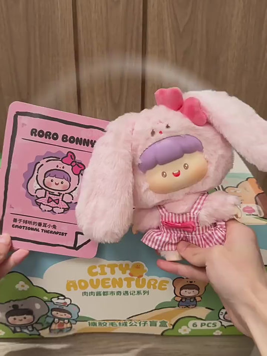 ROROJUMP City Adventure Plush Blind Box Mystery Mini – US Seller Fast Ship