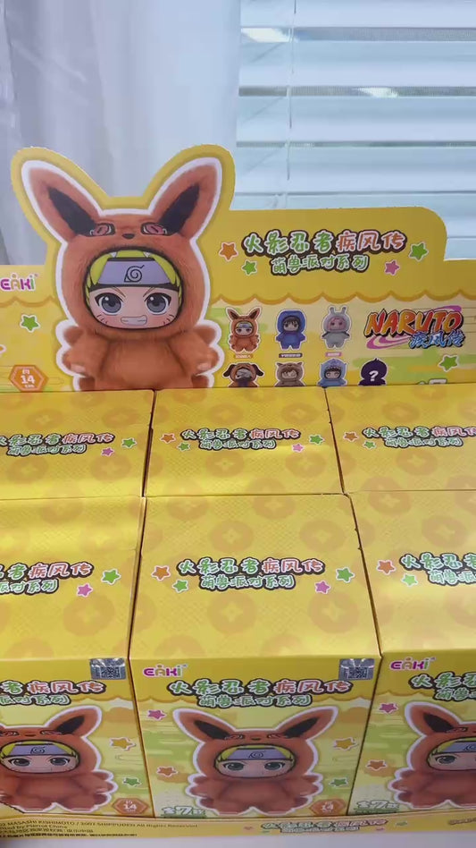 TOPTOY【LIMITED RESTOCK】Naruto Beast Party Plush Keychains Gift Blind Box