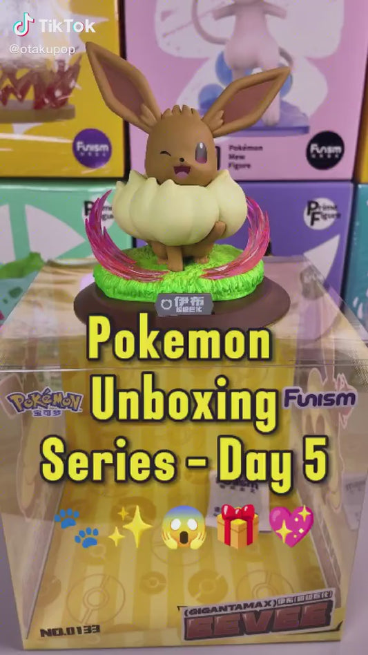 FUNISM Pokémon Shining Moments Series - Gigantamax Charizard & Gigantamax Eevee Collectible Figures