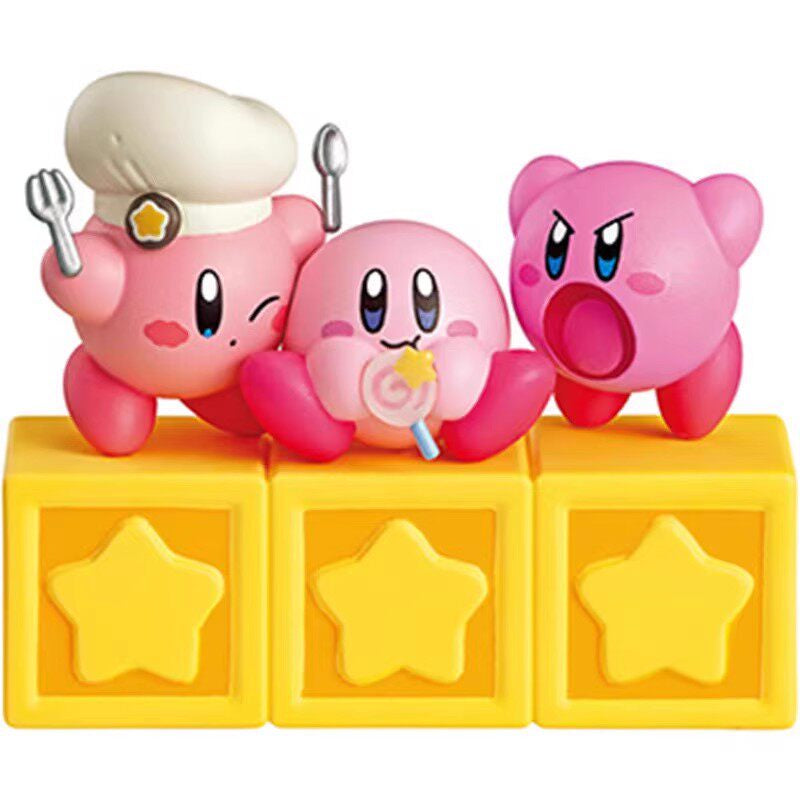 Kirby POYOTTO COLLECTION Eat scene with chef Kirby