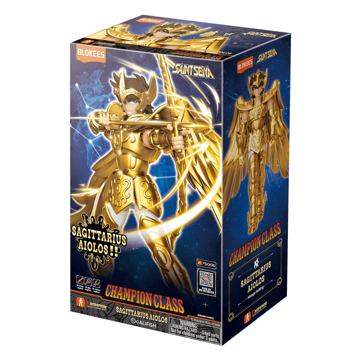 Blokees Saint Seiya Champion Class Sagittarius Aiolos official product image 3