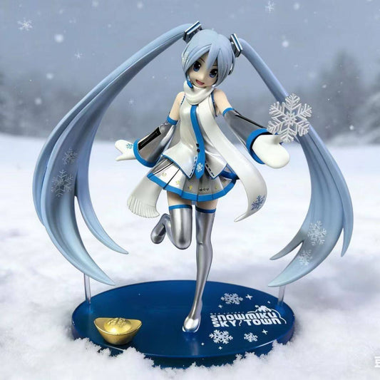 SEGA Snow Miku Sky Town Figure display view 2