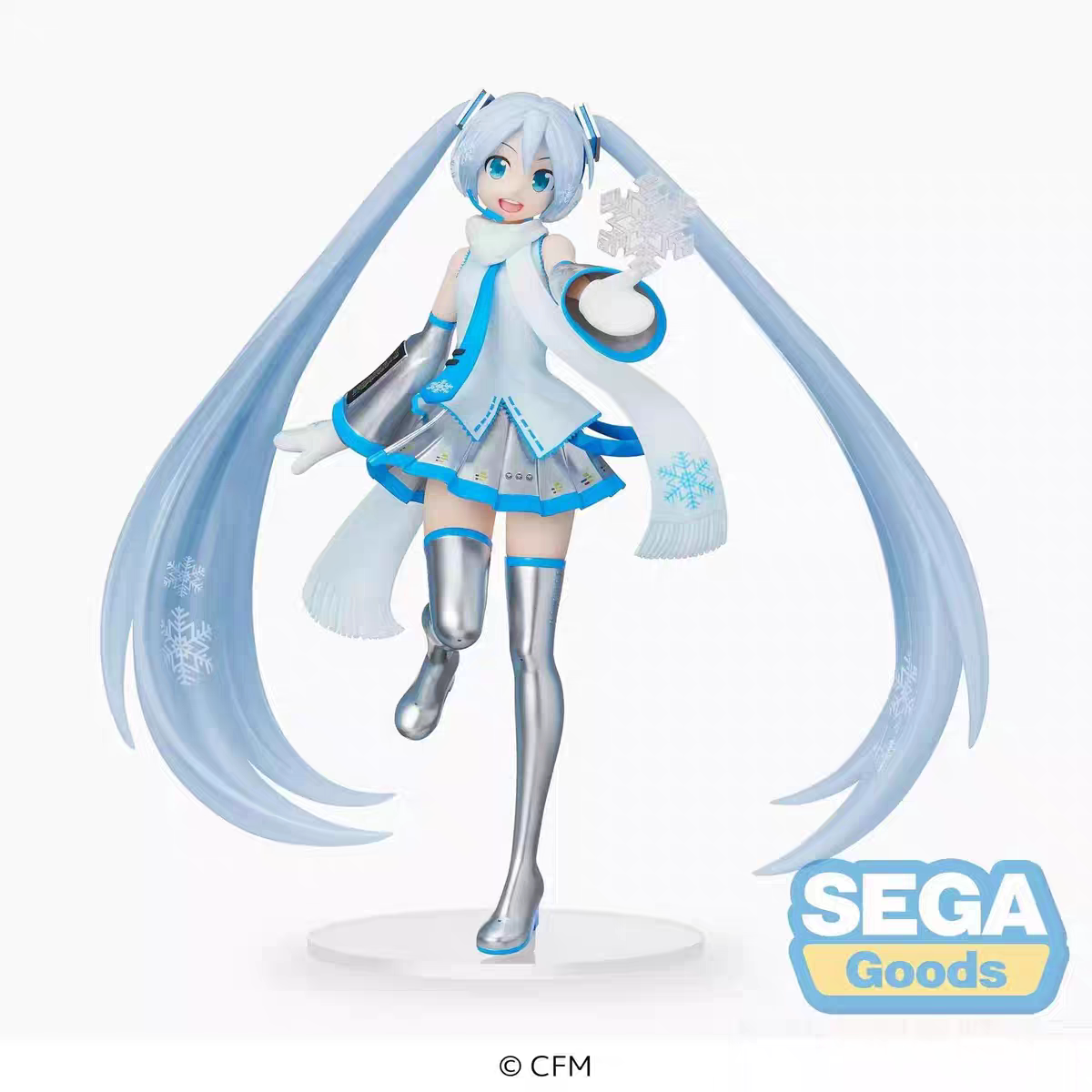 SEGA Snow Miku Sky Town Figure front view