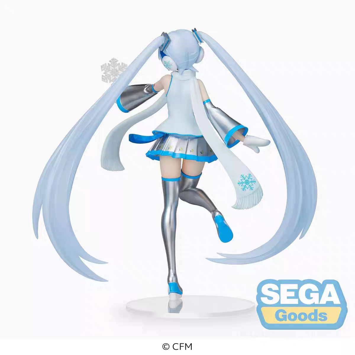 SEGA Snow Miku Sky Town Figure rear view