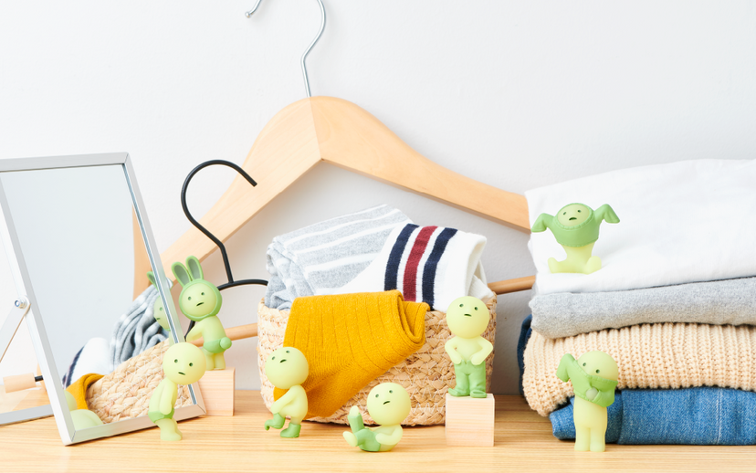 SMISKI Dressing Series official figure display